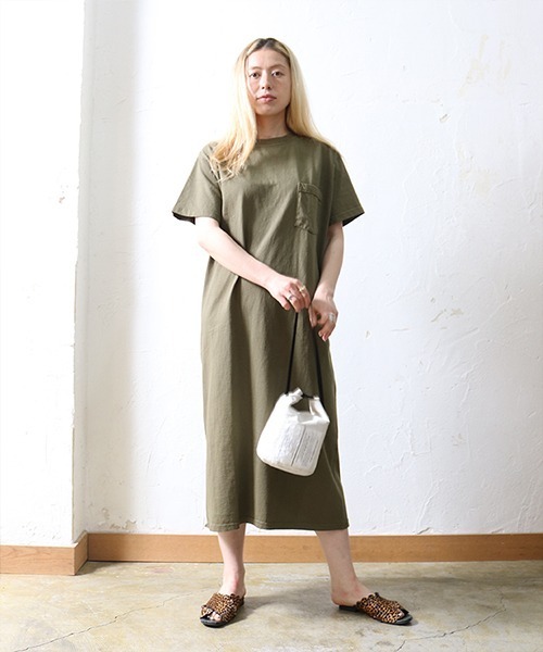 S S S Pocket ssgw を購入できます Onepiece Long ワンピース ワンピース Sawinto ショートスリーブポケット ショートスリーブポケット Onepiece ロング 19ssgw ワンピース ロング ワンピース Pocket Goodwear グッドウェア のファッション