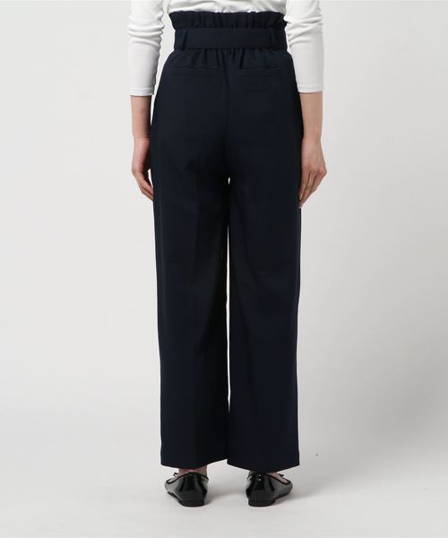 archives（アルシーヴ）の「センタープレス×タックパンツ（デニムパンツ・レディース・ベージュ/ネイビー/カーキ・MEDIUM）」の5枚目の写真