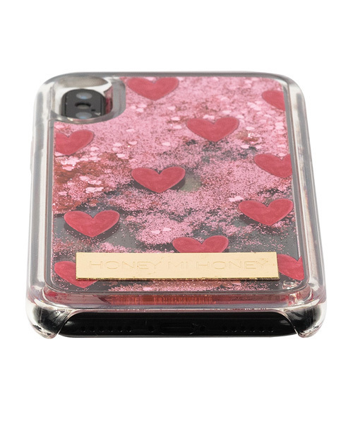 ハニーミーハニー Mi Honey Iphonexs X グリッターケース Glitter 雑貨 ホビー スポーツ ギズモビーズ モバイルケース カバー Heart Glitter Iphoneケース Honey Gizmobies Glitter Rose Iphonecase モバイルケース カバー Honey Mi Honey ハニーミーハニー の
