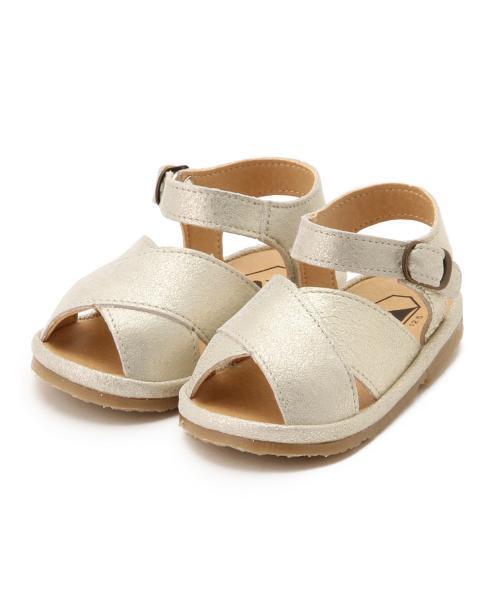ZOOM（ズーム）の「ZOOM / ラメ クロス サンダル (12.5～14.5cm)（サンダル・キッズ・シルバー/ブラウン系その他・14.5/13.5/13/12.5/14）」の13枚目の写真