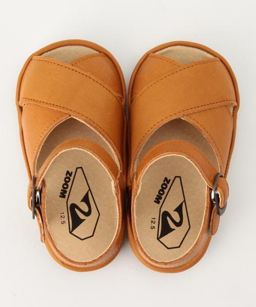 ZOOM（ズーム）の「ZOOM / ラメ クロス サンダル (12.5～14.5cm)（サンダル・キッズ・シルバー/ブラウン系その他・14.5/13.5/13/12.5/14）」の8枚目の写真