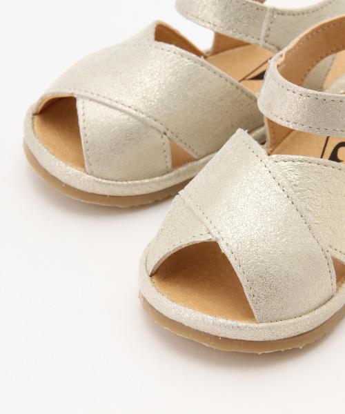 ZOOM（ズーム）の「ZOOM / ラメ クロス サンダル (12.5～14.5cm)（サンダル・キッズ・シルバー/ブラウン系その他・14.5/13.5/13/12.5/14）」の10枚目の写真