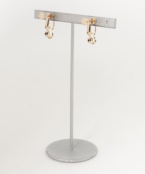 Three Four Time(スリーフォータイム)の「ストーンネジイヤリングコンバーター(イヤリング・レディース・ゴールド/シルバー・FREE)」の3枚目の写真