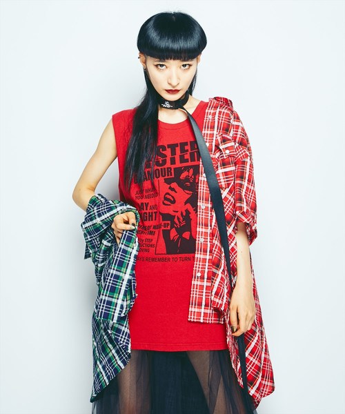 HYSTERIC GLAMOUR(ヒステリックグラマー)の「半袖ウエスタンシャツ(シャツ/ブラウス・メンズ・ブラック系その他/ブルー系その他/レッド系その他・LARGE/MEDIUM/SMALL)」の6枚目の写真