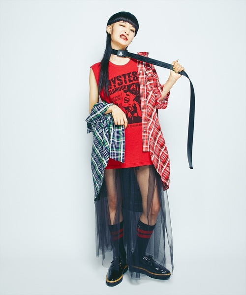 HYSTERIC GLAMOUR(ヒステリックグラマー)の「半袖ウエスタンシャツ(シャツ/ブラウス・メンズ・ブラック系その他/ブルー系その他/レッド系その他・LARGE/MEDIUM/SMALL)」の4枚目の写真