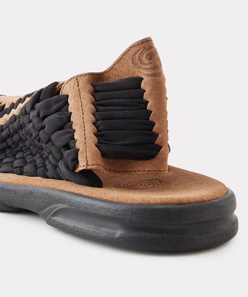 Chubasco(チュバスコ)の「【CHUBASCO】HUARACHE(サンダル・メンズ・ダークブラウン・40/41/42/43)」の4枚目の写真