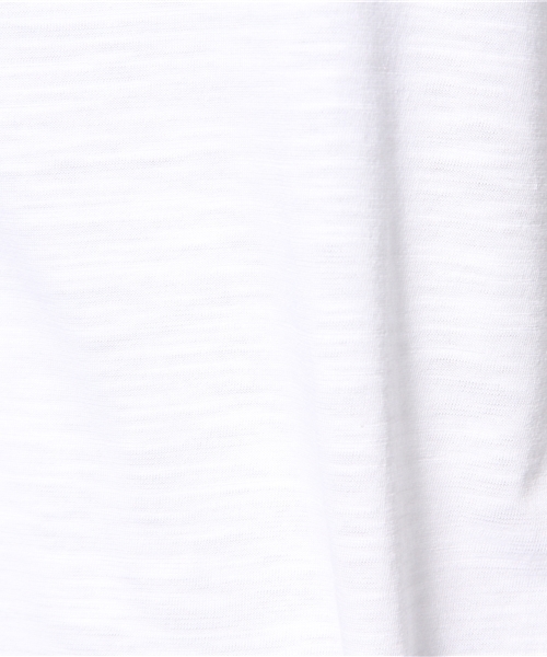 LOUNGEDRESS（ラウンジドレス）の「スラブTシャツ（Tシャツ/カットソー・レディース・カーキ/オフホワイト/ピンク・ﾌﾘ-）」の7枚目の写真