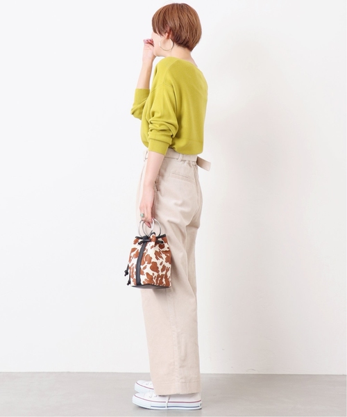 B.C STOCK（ベーセーストック）の「発熱モチモチプルオーバー◆（ニット/セーター・レディース・ホワイト/ブラック/レッド/イエロー/キャメル/ベージュ/グリーン・FREE）」の15枚目の写真