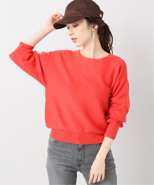 B.C STOCK（ベーセーストック）の「発熱モチモチプルオーバー◆（ニット/セーター・レディース・ホワイト/ブラック/レッド/イエロー/キャメル/ベージュ/グリーン・FREE）」の19枚目の写真