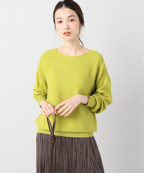 B.C STOCK（ベーセーストック）の「発熱モチモチプルオーバー◆（ニット/セーター・レディース・ホワイト/ブラック/レッド/イエロー/キャメル/ベージュ/グリーン・FREE）」の11枚目の写真