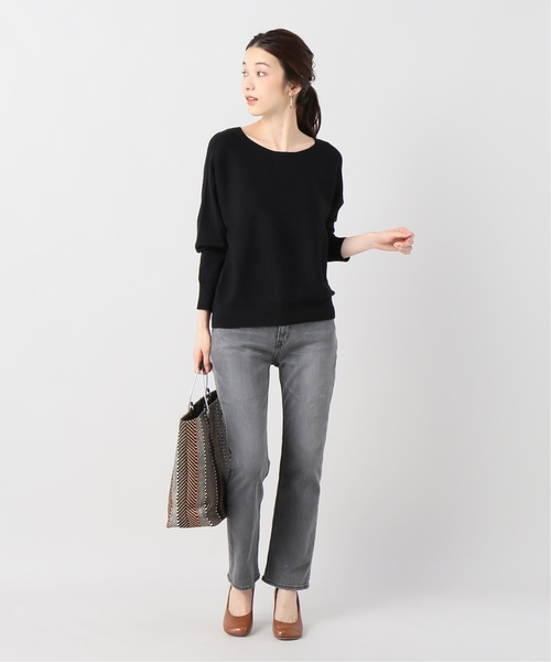 B.C STOCK（ベーセーストック）の「発熱モチモチプルオーバー◆（ニット/セーター・レディース・ホワイト/ブラック/レッド/イエロー/キャメル/ベージュ/グリーン・FREE）」の16枚目の写真