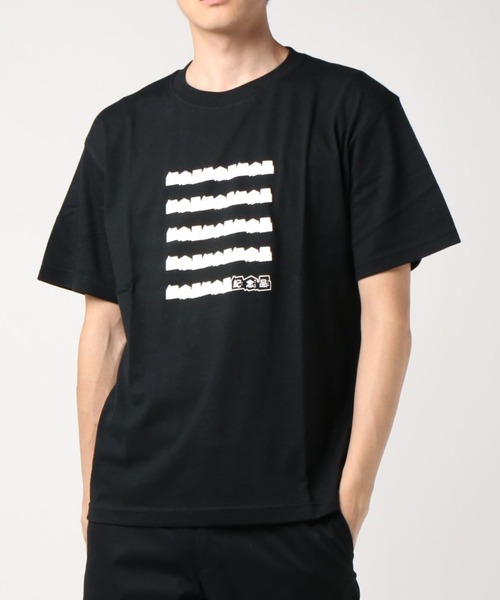 COP（シーオーピー）の「紀念品JNP(JNP by plain-me) ボーダー柄Tシャツ（Tシャツ/カットソー・メンズ・ホワイト/ブラック/レッド・MEDIUM/LARGE/X-LARGE）」の12枚目の写真