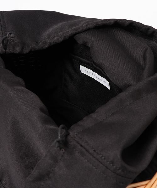 FEERICHELU（フェリーシェル）の「ファー付き 2way カゴバック FEERICHELU（かごバッグ・レディース・ベージュ/ブラウン/グレー・F）」の6枚目の写真