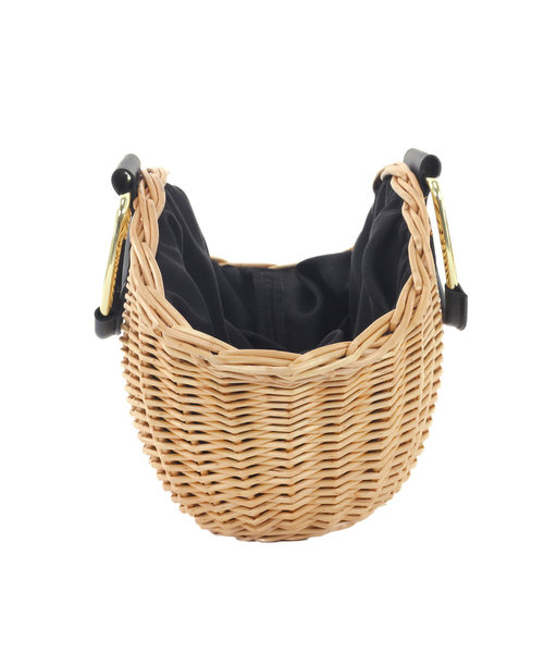 FEERICHELU（フェリーシェル）の「ファー付き 2way カゴバック FEERICHELU（かごバッグ・レディース・ベージュ/ブラウン/グレー・F）」の14枚目の写真