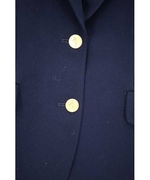 ブランド古着】白タグ 紺ブレ 金ボタン 2Bテーラードジャケット