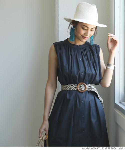 coca（coca）（コカ）の「ミックス柄ベルト（ベルト・レディース・ホワイト×ブラック・ONE SIZE）」の7枚目の写真