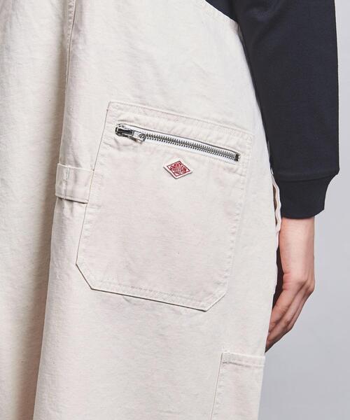 DANTON（ダントン）の「＜DANTON（ダントン）＞オーバーオールスカート†（ジャンパースカート・レディース・ナチュラル/ブラック・FREE）」の15枚目の写真