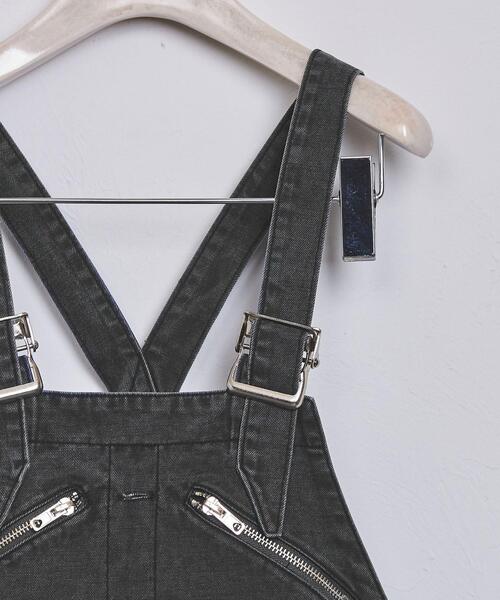 DANTON（ダントン）の「＜DANTON（ダントン）＞オーバーオールスカート†（ジャンパースカート・レディース・ナチュラル/ブラック・FREE）」の20枚目の写真
