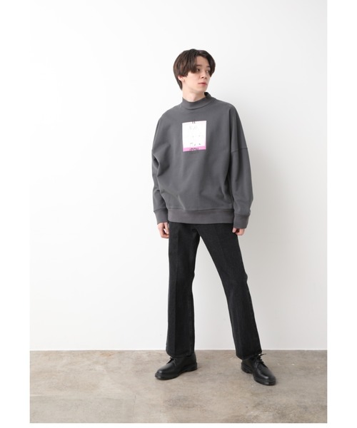 JUNRED（ジュンレッド）の「【WEB別注アイテム】デニムフレアパンツ（デニムパンツ・メンズ・ブラック/ネイビー・S/M/L）」の8枚目の写真