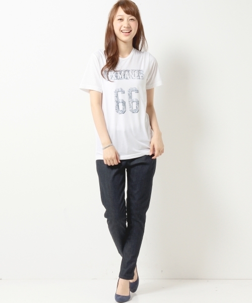 Jewel Changes（ジュエルチェンジズ）の「rxmance×JC 66 TEE WHT / ロマンス / コラボレーション（Tシャツ/カットソー・レディース・ホワイト・フリー）」の10枚目の写真