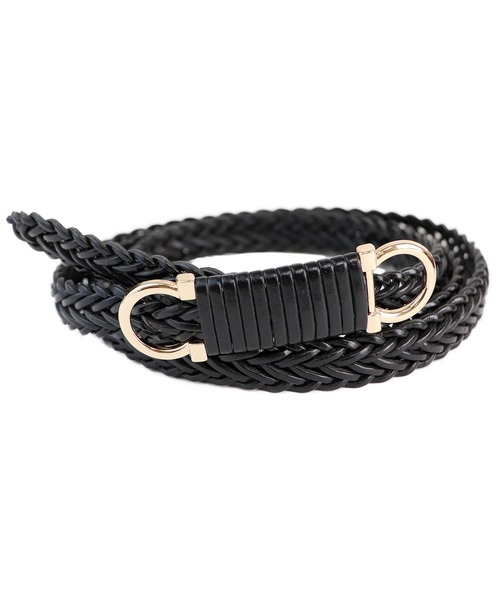 Monocoro toppi(モノコロトッピ)の「バックルベルト(ベルト・レディース・ブラック/ベージュ/ブラウン/レッド/キャメル・フリー)」の2枚目の写真