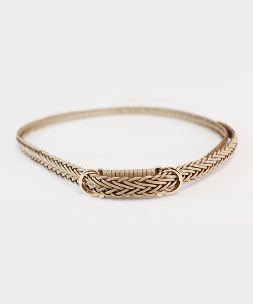 Monocoro toppi(モノコロトッピ)の「バックルベルト(ベルト・レディース・ブラック/ベージュ/ブラウン/レッド/キャメル・フリー)」の12枚目の写真