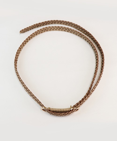 Monocoro toppi(モノコロトッピ)の「バックルベルト(ベルト・レディース・ブラック/ベージュ/ブラウン/レッド/キャメル・フリー)」の14枚目の写真