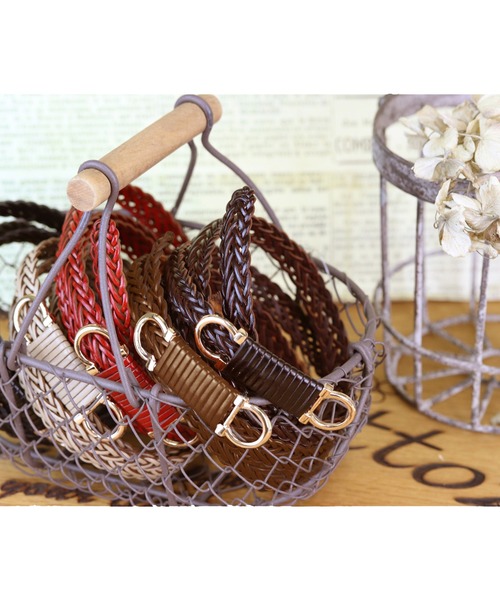 Monocoro toppi(モノコロトッピ)の「バックルベルト(ベルト・レディース・ブラック/ベージュ/ブラウン/レッド/キャメル・フリー)」の18枚目の写真