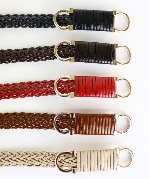 Monocoro toppi(モノコロトッピ)の「バックルベルト(ベルト・レディース・ブラック/ベージュ/ブラウン/レッド/キャメル・フリー)」の21枚目の写真