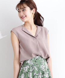 N.（N. Natural Beauty Basic） | ノースリーブブラウス(シャツ/ブラウス)