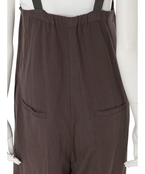 Ungrid（アングリッド）の「ルーズサロペット（サロペット/オーバーオール・レディース・チャコールグレー/アイボリー・FREE）」の13枚目の写真