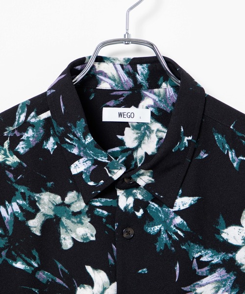 WEGO（ウィゴー）の「WEGO/ダークフラワーポプリンシャツ（シャツ/ブラウス・メンズ・その他1/その他2・MEDIUM/LARGE）」の18枚目の写真