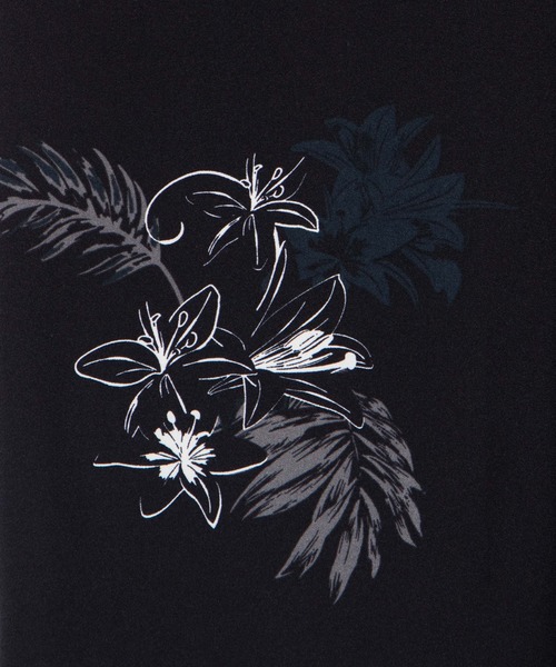 WEGO（ウィゴー）の「WEGO/ダークフラワーポプリンシャツ（シャツ/ブラウス・メンズ・その他1/その他2・MEDIUM/LARGE）」の7枚目の写真