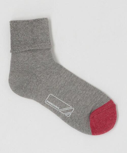 PHINGERIN(フィンガリン)の「<PHINGERIN> SOCKS/ソックス(ソックス/靴下・メンズ・ブラック/ホワイト/グレー・FREE)」の3枚目の写真