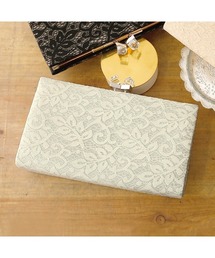 PourVous | リーフレースクラッチバッグ 結婚式 同窓会 オケージョン 二次会(クラッチバッグ)