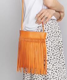 NOMADIS | ＜NOMADIS＞レザーフリンジショルダーバッグ ο(ショルダーバッグ)