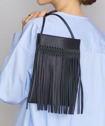 NOMADIS | ＜NOMADIS＞レザーフリンジショルダーバッグ ο(ショルダーバッグ)