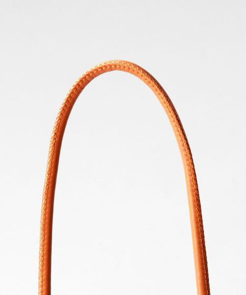 NOMADIS（ノマディス）の「＜NOMADIS＞レザーフリンジショルダーバッグ ο（ショルダーバッグ・レディース・オレンジ/ブラック/ホワイト・FREE）」の9枚目の写真