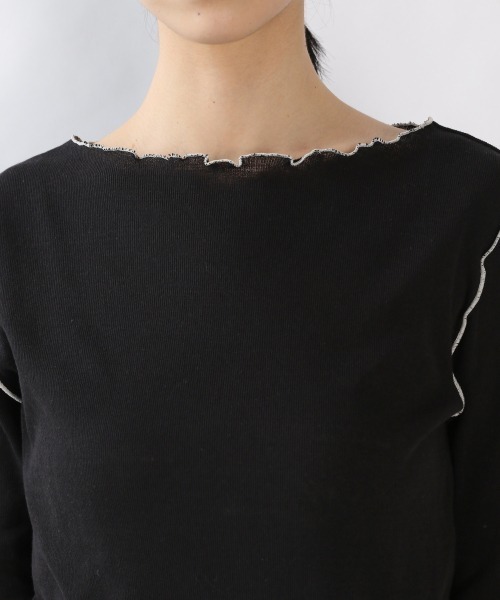 LOWRYS FARM（ローリーズファーム）の「メロータイト５Ｓ　881222（Tシャツ/カットソー・レディース・グリーン/アイボリー/ブラック/イエロー・FREE）」の14枚目の写真