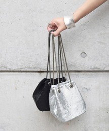 2WAYメタリックミニバッグ/ショルダーバッグ