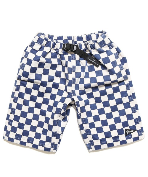 GROOVY COLORS（グルービーカラーズ）の「GROOVY COLORS/グルービーカラーズ カラーツイル ソウガラ クライミング SPN　ショートパンツ（その他パンツ・キッズ・ブラック/グレー/ブラウン系カモフラージュ/ネイビー×ホワイト・140/130）」の8枚目の写真