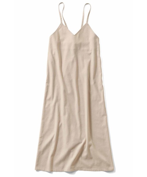 IEDIT(イディット)の「IEDIT リネン混素材で上質にこなれるロング丈キャミワンピース(ワンピース・レディース・ブラウン/ベージュ・SMALL/MEDIUM/LARGE/X-LARGE/XX-LARGE/XXX-LARGE)」の9枚目の写真