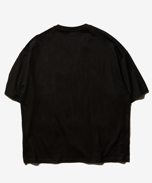 rehacer(レアセル)の「rehacer : One Rose Wide S/S / ワンローズ ワイドカットソー(Tシャツ/カットソー・メンズ・ホワイト/ブラック/ベージュ・SMALL/MEDIUM/LARGE/X-LARGE)」の7枚目の写真