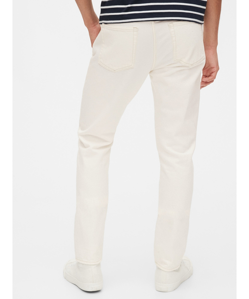 GAP（ギャップ）の「ヴィンテージスリムジーンズ（デニムパンツ・メンズ・オフホワイト・28W 30L/34W 32L/32W 30L/30W 30L/31W 30L/29W 30L/36W 32L/31W 32L/32W 32L/33W 32L）」の5枚目の写真