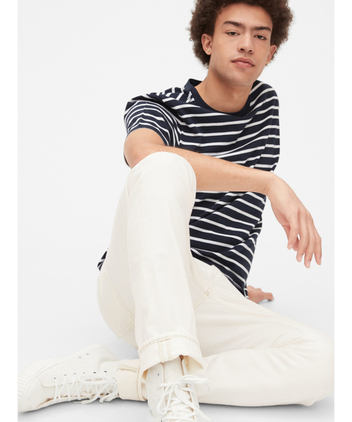 GAP（ギャップ）の「ヴィンテージスリムジーンズ（デニムパンツ・メンズ・オフホワイト・28W 30L/34W 32L/32W 30L/30W 30L/31W 30L/29W 30L/36W 32L/31W 32L/32W 32L/33W 32L）」の3枚目の写真