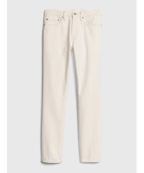 GAP（ギャップ）の「ヴィンテージスリムジーンズ（デニムパンツ・メンズ・オフホワイト・28W 30L/34W 32L/32W 30L/30W 30L/31W 30L/29W 30L/36W 32L/31W 32L/32W 32L/33W 32L）」の2枚目の写真