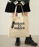 MILKFED.的「DIDONE LOGO BIG TOTE/大容量　A４サイズ対応　キャンバストートバッグ（手提包）」