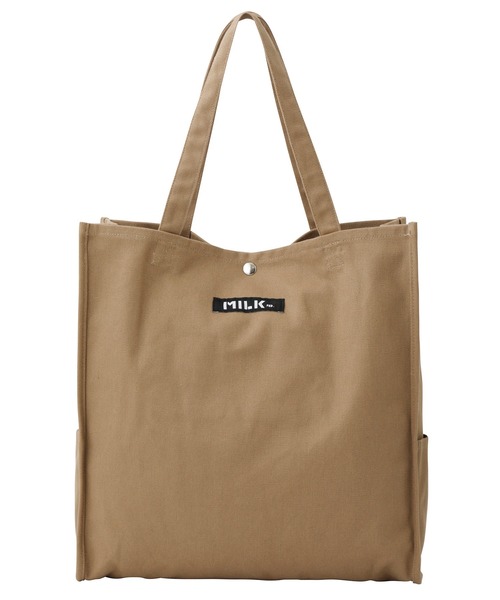 MILKFED.(ミルクフェド)の「DIDONE LOGO BIG TOTE/大容量 A4サイズ対応 キャンバストートバッグ(トートバッグ・レディース・ホワイト/ブラック/ベージュ/レッド/ピンク・ONE SIZE)」の8枚目の写真