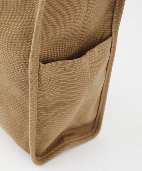 MILKFED.(ミルクフェド)の「DIDONE LOGO BIG TOTE/大容量 A4サイズ対応 キャンバストートバッグ(トートバッグ・レディース・ホワイト/ブラック/ベージュ/レッド/ピンク・ONE SIZE)」の10枚目の写真