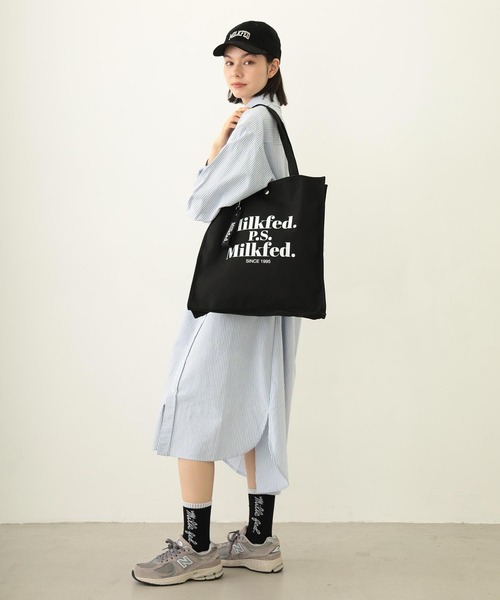 DIDONE LOGO BIG TOTE/大容量 A4サイズ対応 キャンバストートバッグ